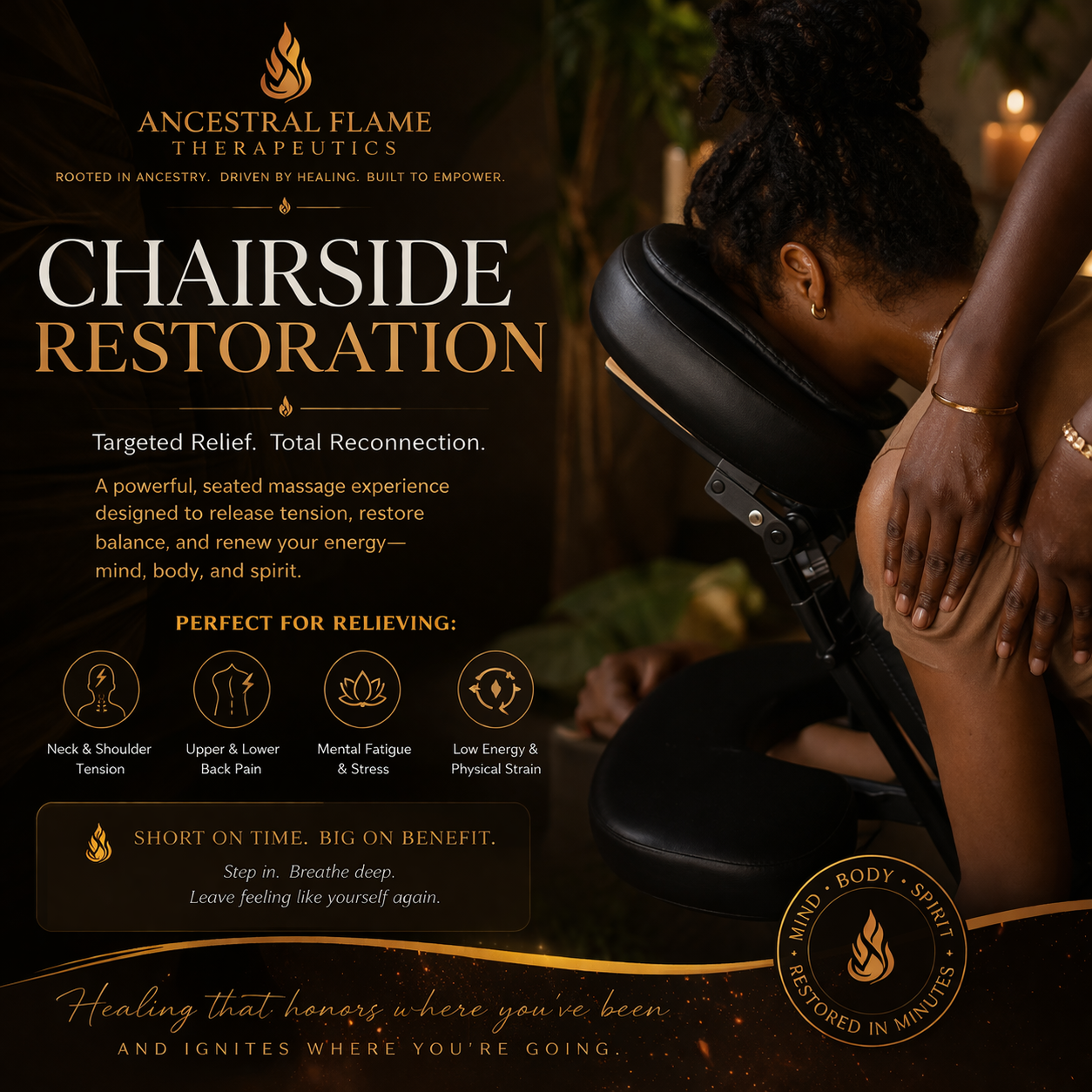 Chair Restoration Massage (30 Min)